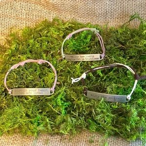 Customizable Metal Band adjustable bracelet